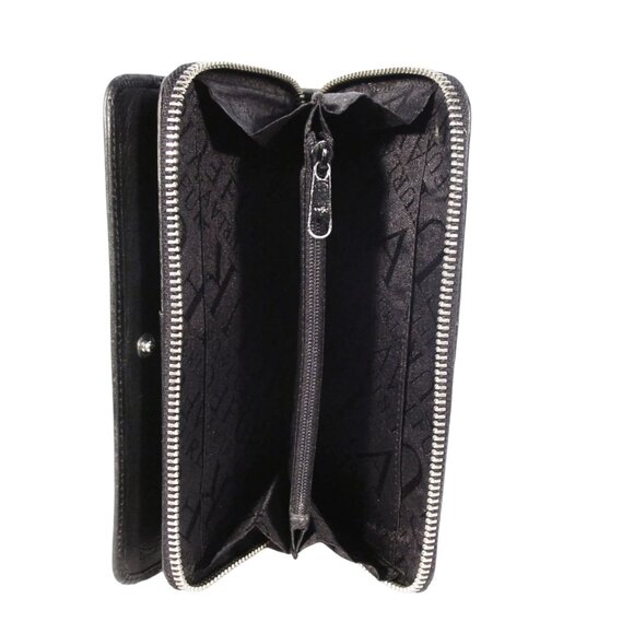 FURLA Vintage Lamb Leather Zip Around Continental Wallet - Picture 9 of 11